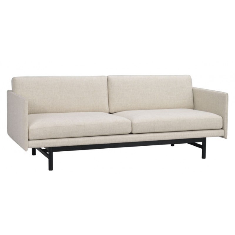 RO Hammond 3-Seater Sofa Beige/Black